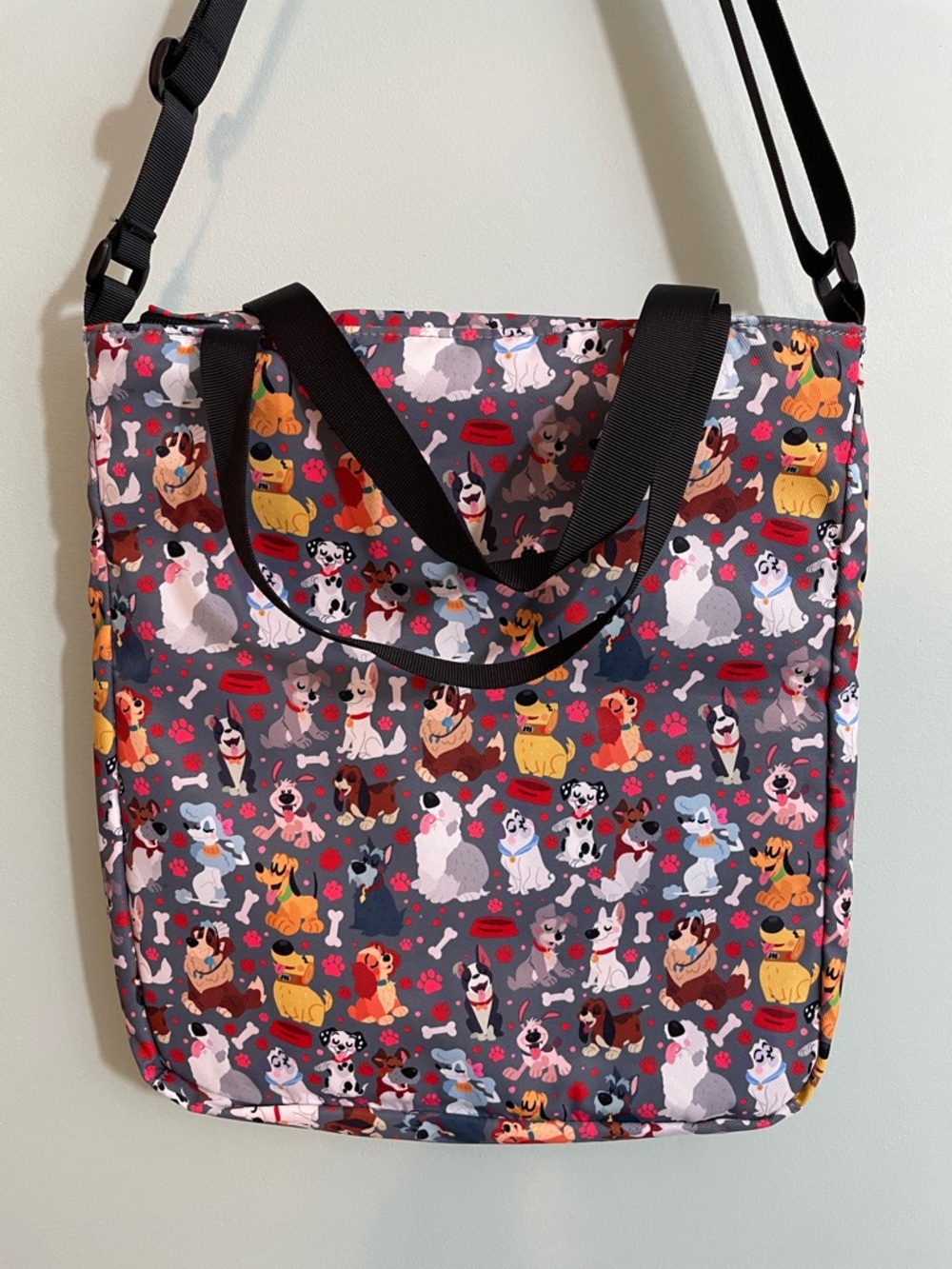 Get it Creations Crossbody Tote Bag Disney Dogs